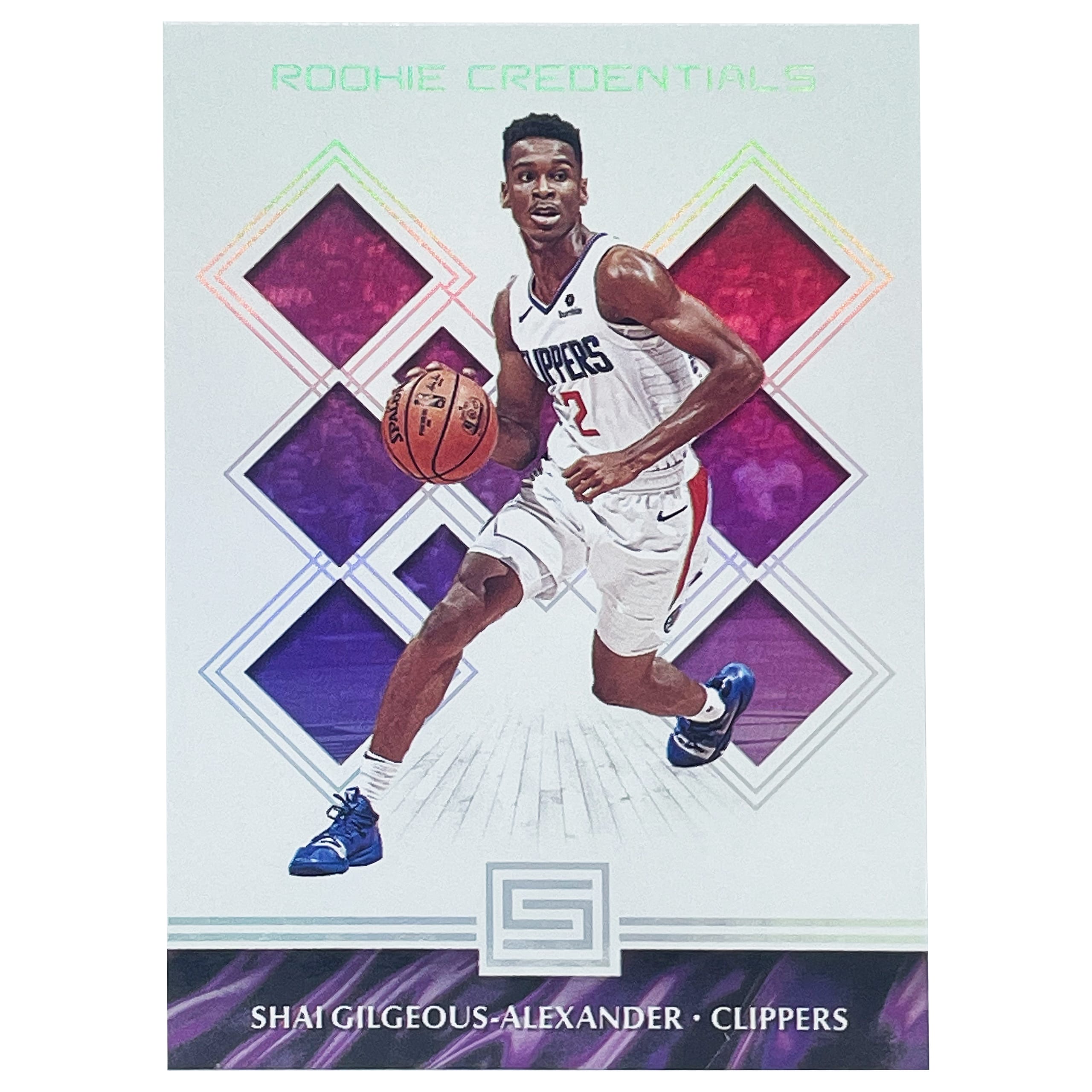 2018 19 Panini Status Rookie Credentials Shai Gilgeous Alexander No