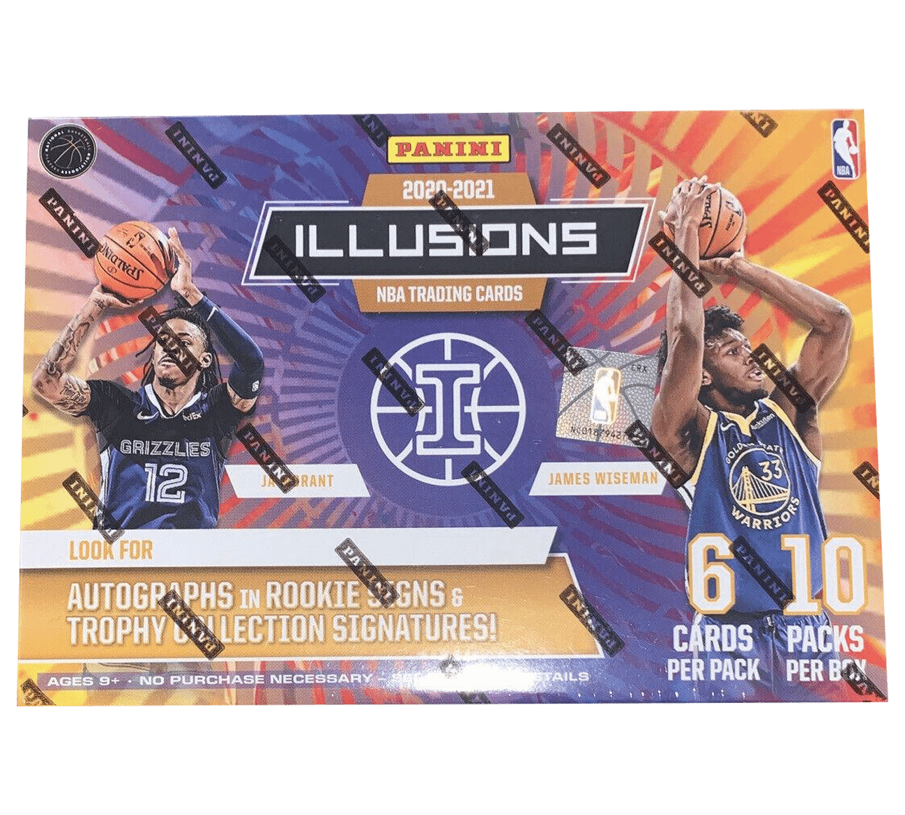 2020-21 Panini Illusions Basketball Mega Box - Icons of Sport