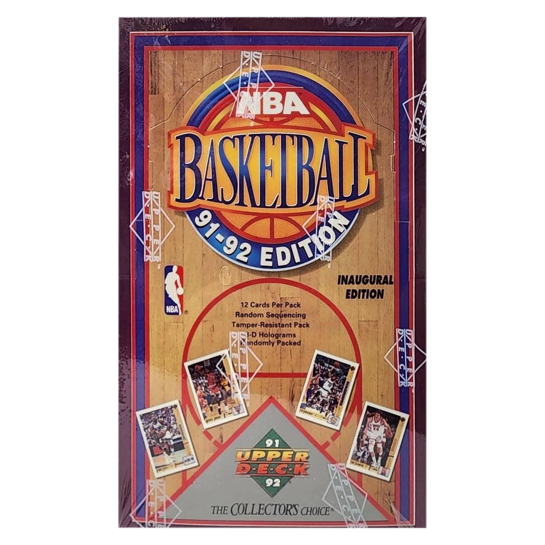 1991/92 Upper Deck Low Series Basketball Hobby Box - Icons of Sport