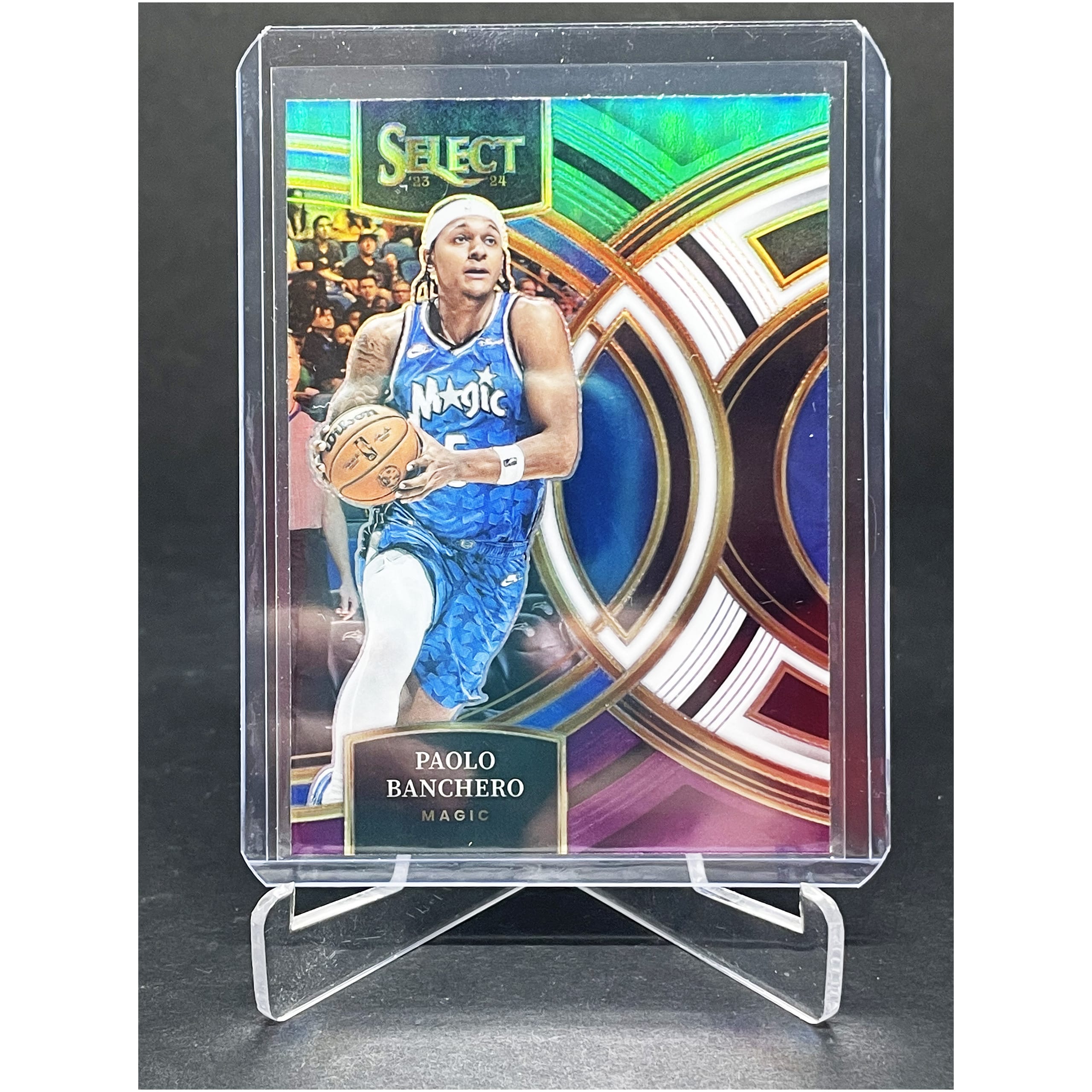 Panini Select Paolo Banchero Tri Colours Premier Prizm No Icons Of Sport