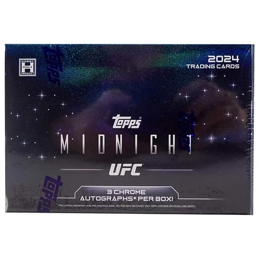 2024 Topps UFC Midnight Hobby Box Icons of Sport