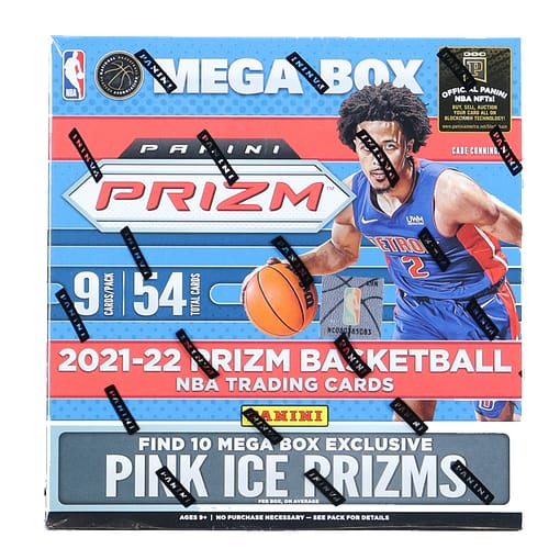 2021-22 Panini Prizm Basketball Mega Box (Pink Ice Prizms!) - Icons of ...