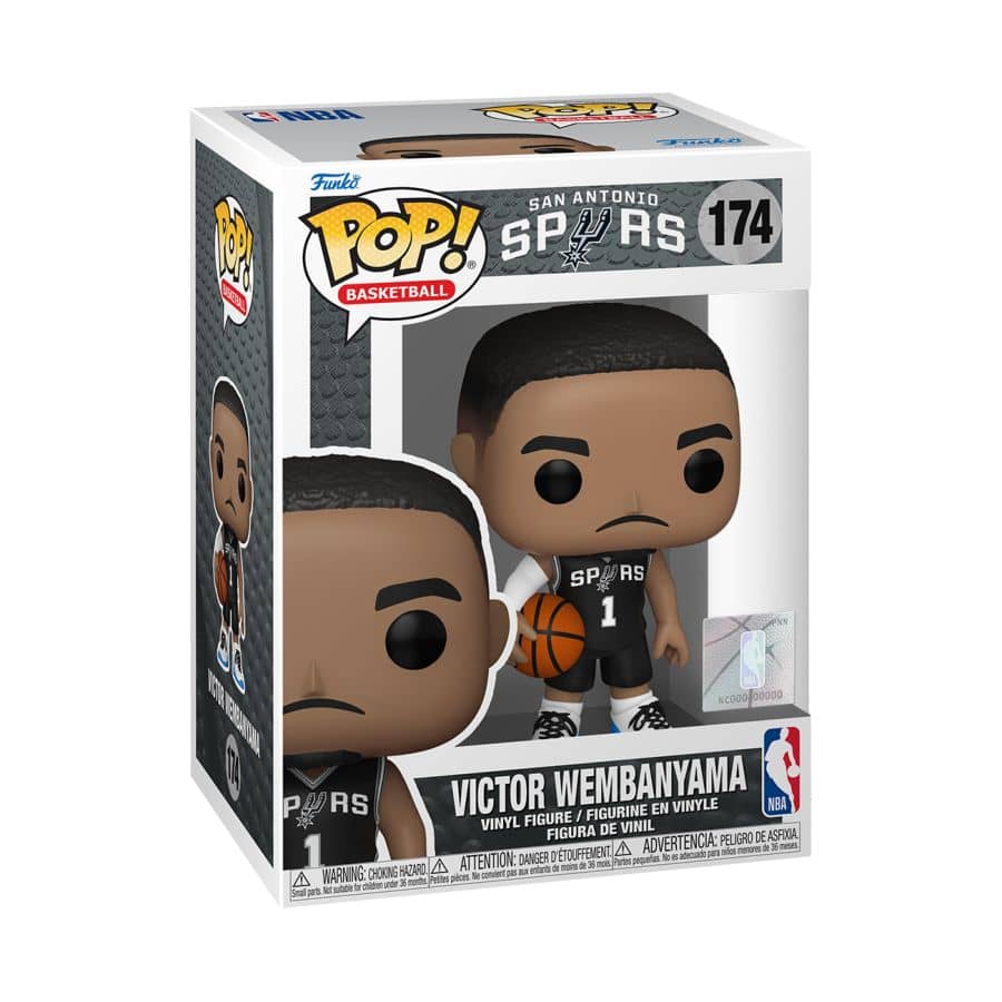 NBA: Spurs - Victor Wembanyama Pop! Vinyl - Icons Of Sport