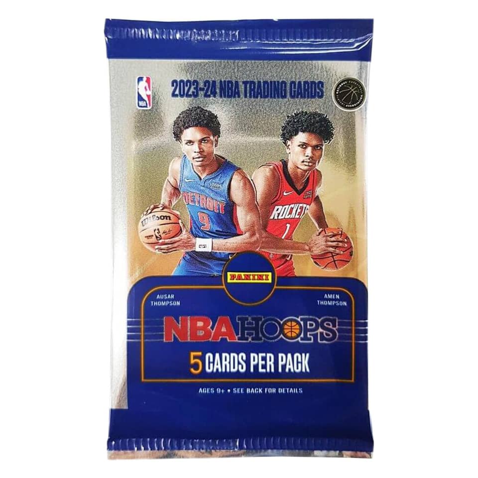 2023-2024 Hoops Basketball Gravity Feed Pack - Icons of Sport