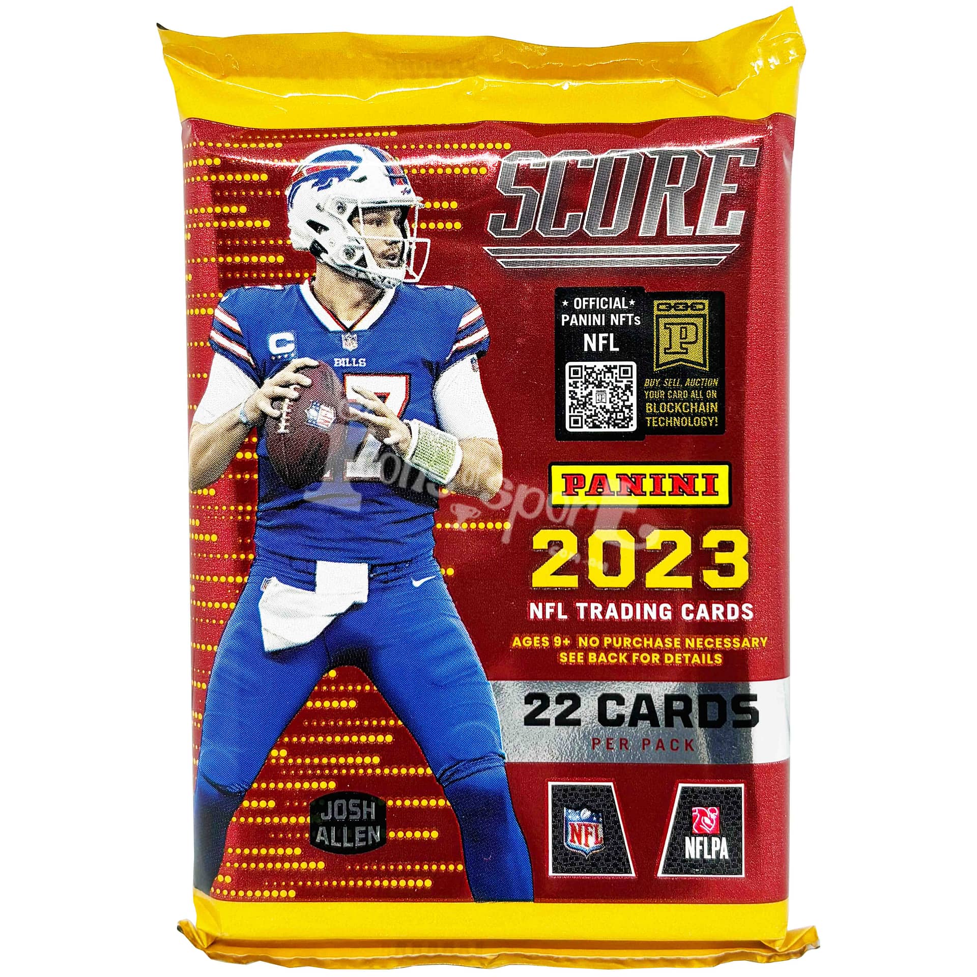 2023 Panini Score Football Blaster Pack Icons of Sport